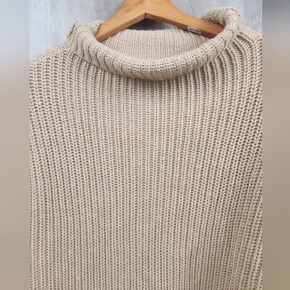Wilfred Aritzia Montpellier Turtleneck Wool Knit Sweater in Heather Gold XS - Picture 7 of 10